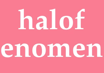 Synonym halofenomen