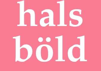 Synonym halsböld