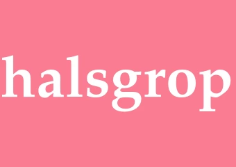 Synonym halsgrop
