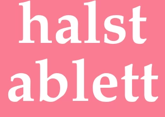 Synonym halstablett