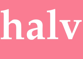 Synonym halv
