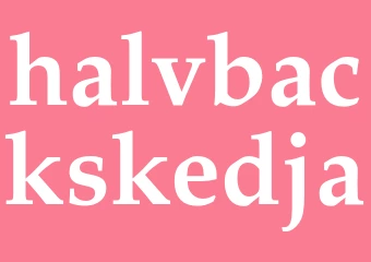 Synonym halvbackskedja