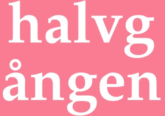 Synonym halvgången