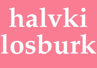 Synonym halvkilosburk