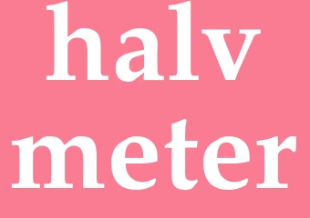 Synonym halvmeter