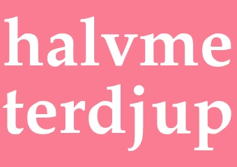 Synonym halvmeterdjup