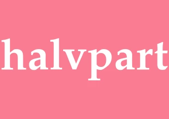 Synonym halvpart
