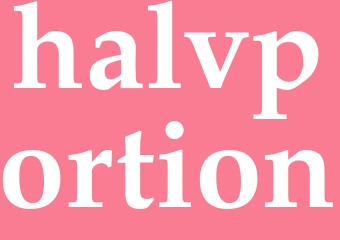 Synonym halvportion