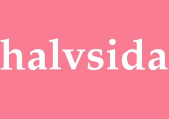 Synonym halvsida