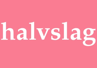 Synonym halvslag