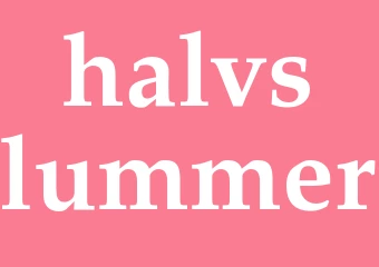 Synonym halvslummer