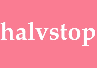 Synonym halvstop