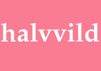 Synonym halvvild