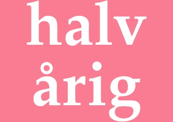 Synonym halvårig