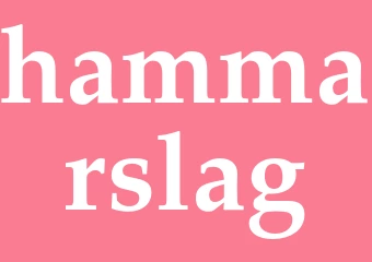 Synonym hammarslag