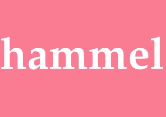 Synonym hammel