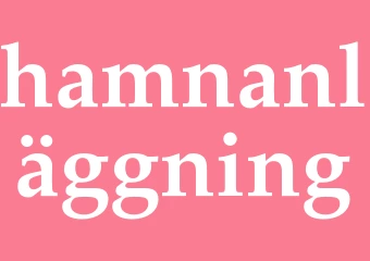 Synonym hamnanläggning