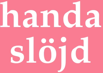 Synonym handaslöjd