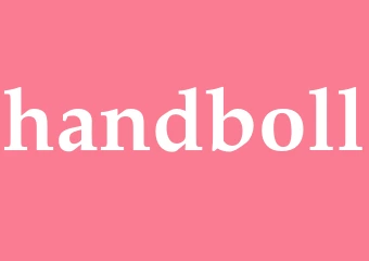 Synonym handboll