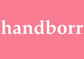 Synonym handborr