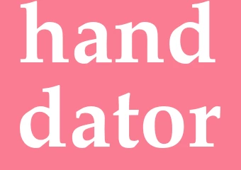 Synonym handdator