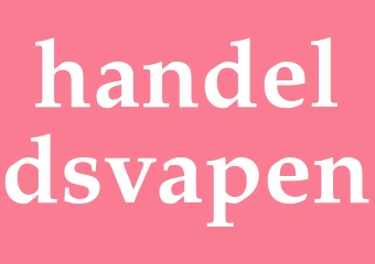 Synonym handeldsvapen