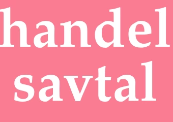 Synonym handelsavtal