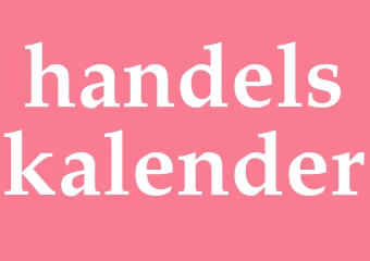Synonym handelskalender