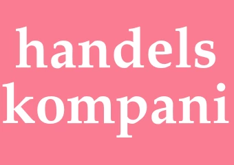 Synonym handelskompani