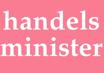 Synonym handelsminister