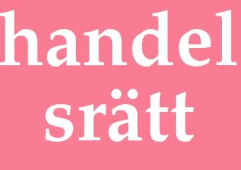 Synonym handelsrätt