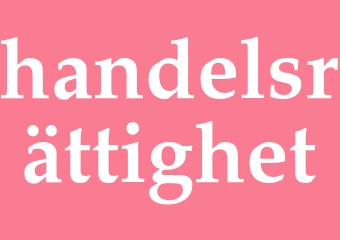 Synonym handelsrättighet