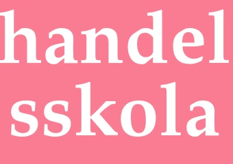 Synonym handelsskola