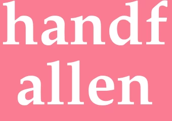 Synonym handfallen
