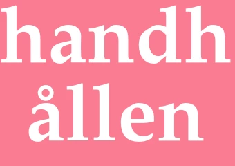 Synonym handhållen
