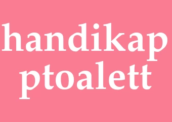 Synonym handikapptoalett