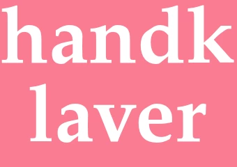 Synonym handklaver