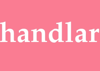 Synonym handlar