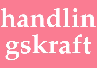 Synonym handlingskraft