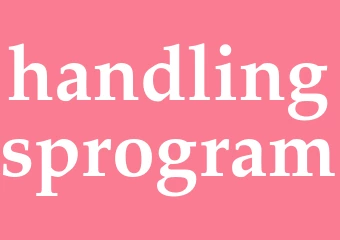 Synonym handlingsprogram