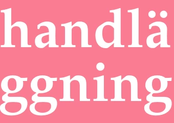 Synonym handläggning