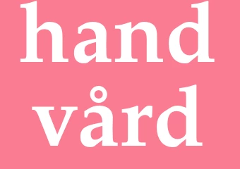 Synonym handvård