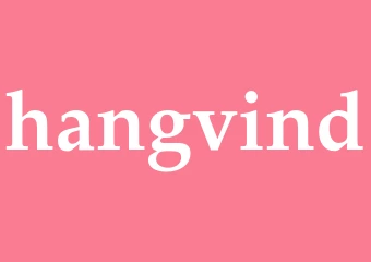 Synonym hangvind