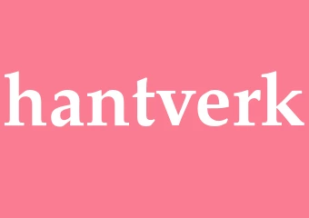 Synonym hantverk
