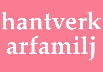 Synonym hantverkarfamilj