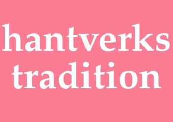 Synonym hantverkstradition