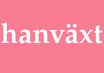 Synonym hanväxt