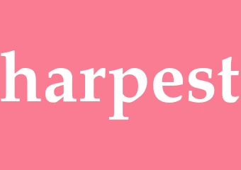Synonym harpest