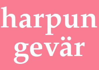 Synonym harpungevär