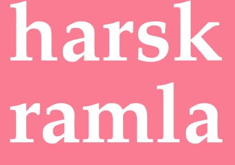 Synonym harskramla